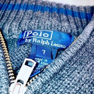 Ralph Lauren Short Zipper Pullover Sweater